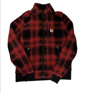 ❤️‍🔥Plaid Carhartt jacket❤️‍🔥